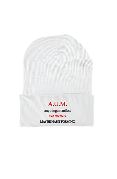 Manifest With An Embroidered Beanie