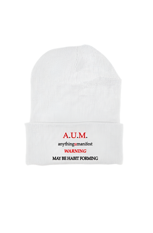 Manifest With An Embroidered Beanie