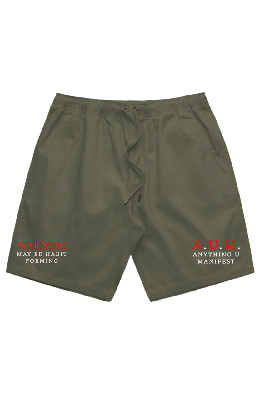 Manifest With 100% Drill cotten Shorts Embroidered to last
