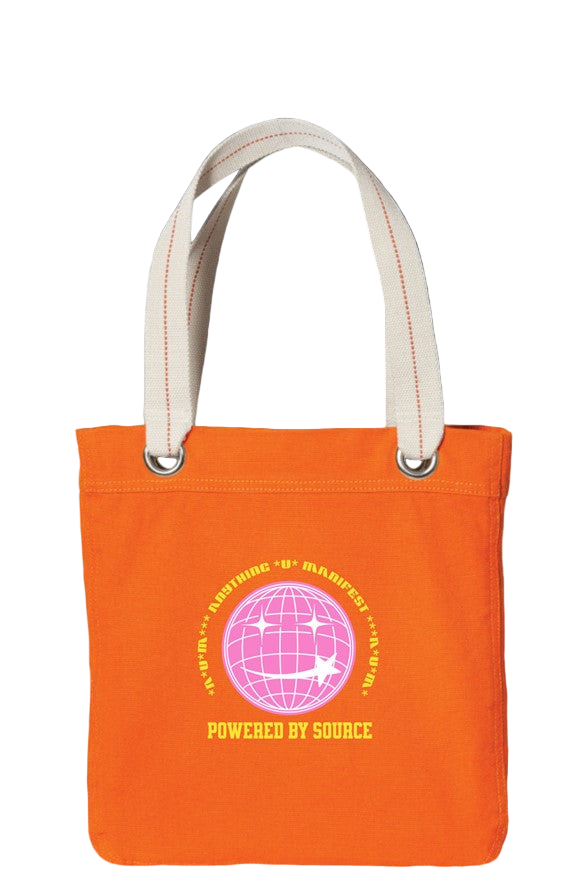 Allie Orange Tote