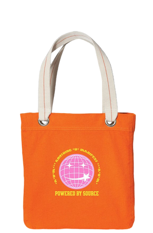 Allie Orange Tote