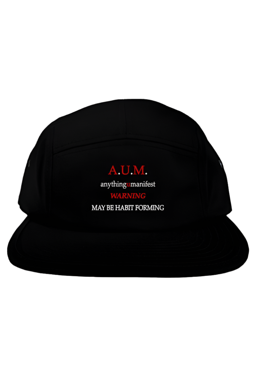 Manifest With An Embroidered 5 Panel Hat