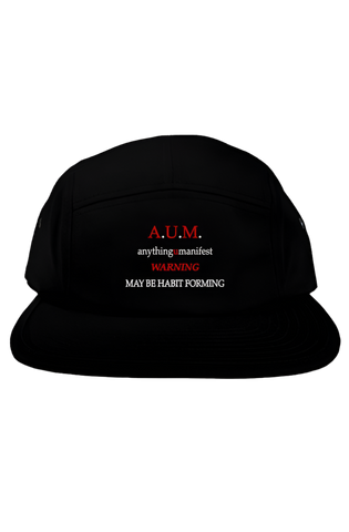 Manifest With An Embroidered 5 Panel Hat