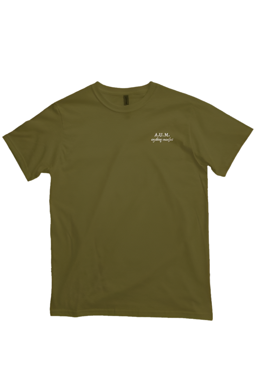 Manifest With An Embroidered Heavyweight T Shirt